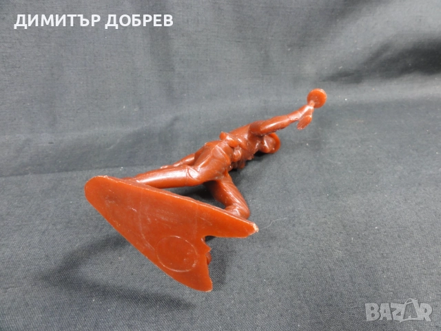 СТАРА РЕТРО СОЦ СССР ПЛАСТМАСОВА ФИГУРКА РУСКИ ВОЙНИК ВСВ, снимка 5 - Колекции - 52712140