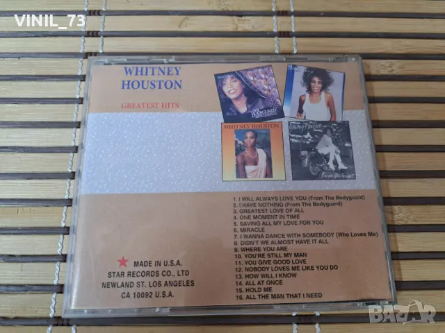 Whitney Houston – Greatest Hits, снимка 3 - CD дискове - 49784360
