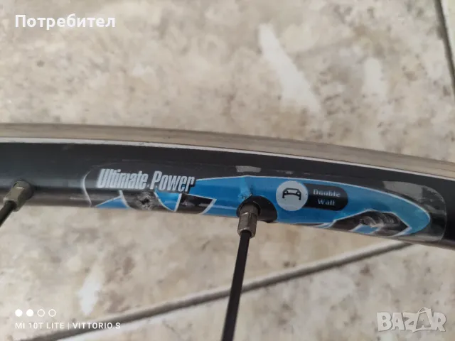 Предна шосейна капла с главина Shimano 105, снимка 6 - Велосипеди - 49604800