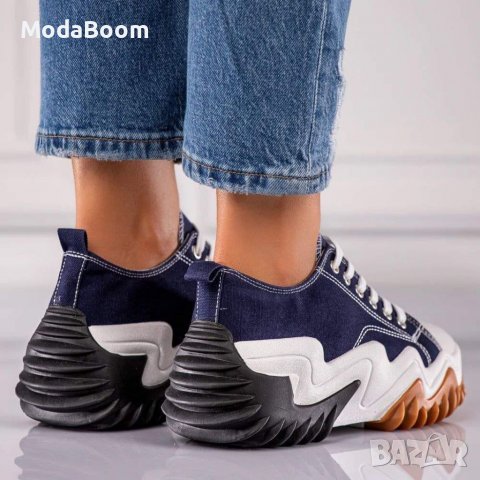 Дамски високи кецове , снимка 3 - Кецове - 39716658