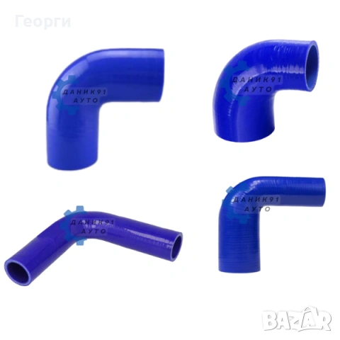 Силиконов маркуч 90 градуса / редукторен