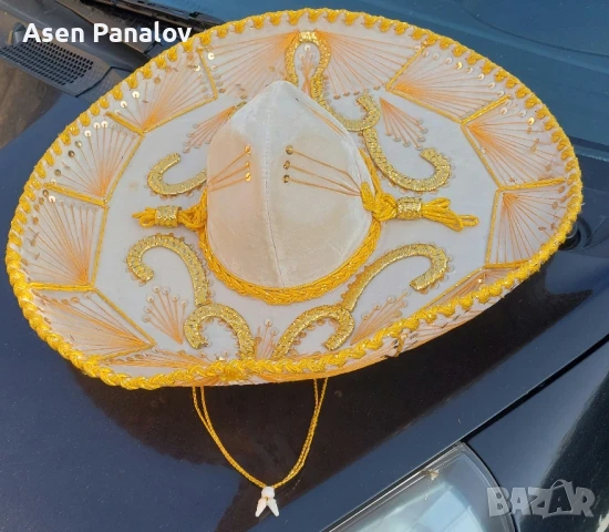 Оригинално  Мексиканско Сомбреро, снимка 11 - Антикварни и старинни предмети - 50462168