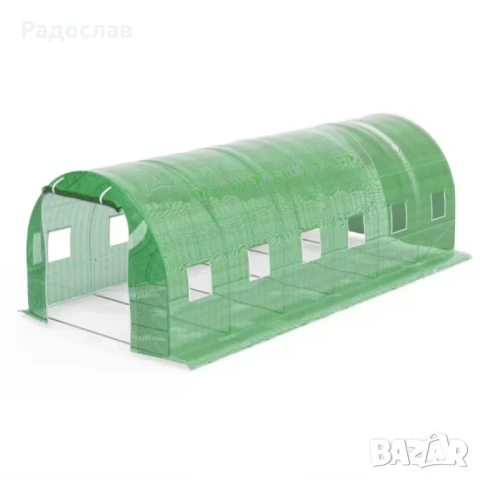 Сглобяема оранжерия - парник с 2 врати и UV защита 180-ГРАМА НА КВ.М., снимка 4 - Оранжерии - 51050373