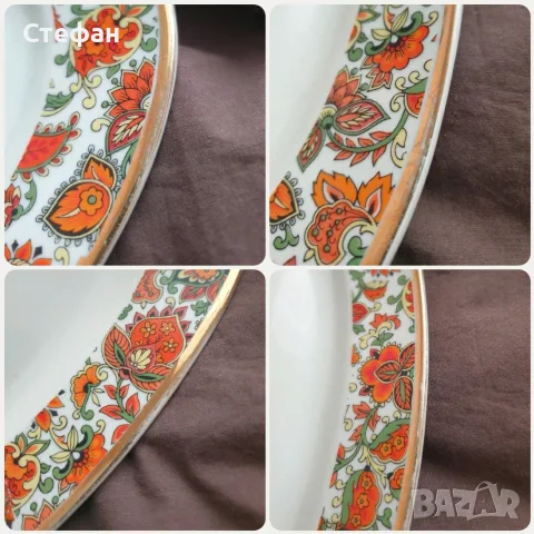 Порцеланово плато Изида, снимка 7 - Антикварни и старинни предмети - 54271299