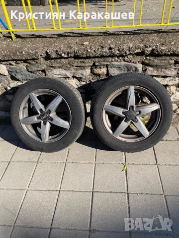 4БР Джанти 16 цола за Ауди с летни гуми , снимка 6 - Гуми и джанти - 52435716