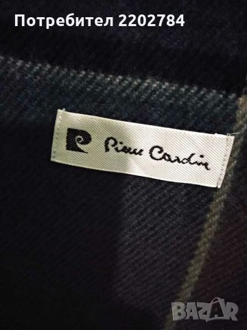 Pierre Cardin зимен шал Пиер Карден и шал тип пончо,шал Camel, снимка 4 - Шалове - 30867010