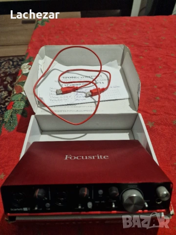 Focusrite Scarlett 2i4 (gen 2), снимка 5 - Аудиосистеми - 53982054