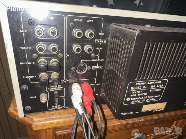 hitachi ha-8700, снимка 5 - Ресийвъри, усилватели, смесителни пултове - 55883586