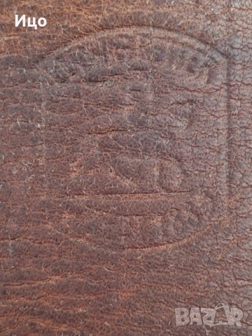 Стара кожена чанта за документи 1883г, снимка 3 - Чанти - 51699602