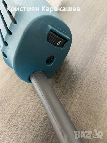 Ъглошлайф GrosMann 125mm с регулатор на обороти 1200W, снимка 3 - Ъглошлайфи - 53902531