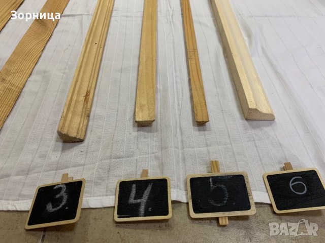 Дървени первази  за под и таван , снимка 2 - Други - 36070767