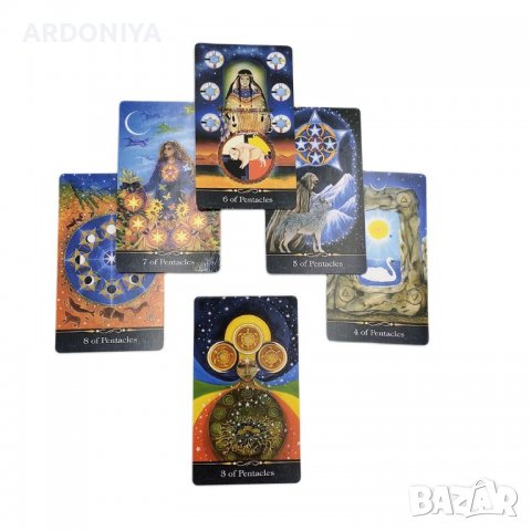 The Star Tarot - карти Таро, снимка 14 - Други игри - 37370508