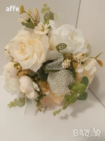 Украса за сватба +було с 3D цветя , снимка 5 - Декорация - 49797387