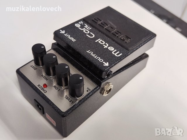 Boss ML-2 Metal Core Pedal /Japan/ Метал Дист педал за ел китара - ПЕРФЕКТЕН, снимка 5 - Китари - 39902414