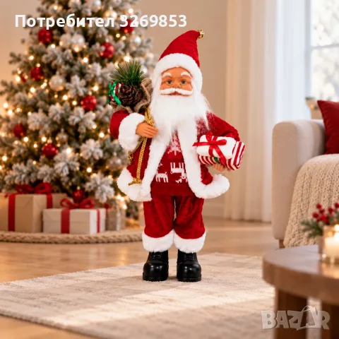 Дядо Коледа фигура , снимка 6 - Декорация за дома - 56550144