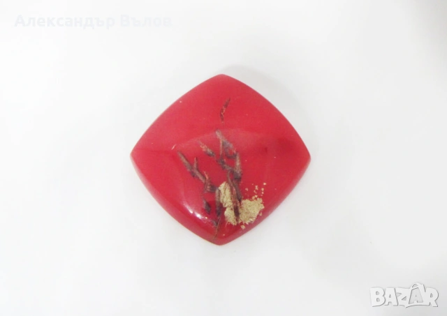 Стара Брошка HORN Австрия Ръчнонаправена Смола, снимка 5 - Колекции - 53069844