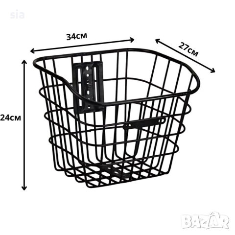 Кошница за велосипед, предна