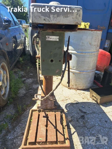 Настолна бормашина ПН161 колонна, снимка 2 - Други машини и части - 51381832