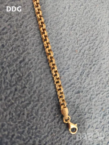 Сребърна гривна , снимка 2 - Гривни - 47654752