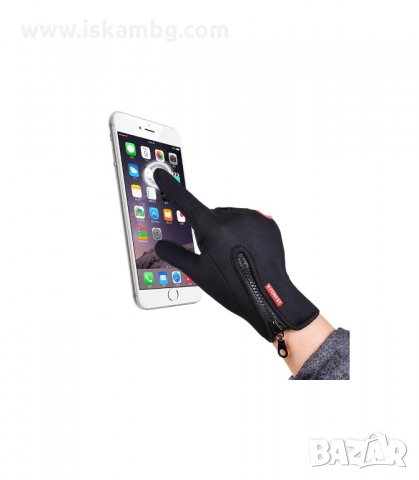 ТЕРМО РЪКАВИЦИ ЗА КОЛОЕЗДЕНЕ С ТЪЧ СКРИЙН ПРЪСТИ - код 1616, снимка 3 - Спортна екипировка - 33991815