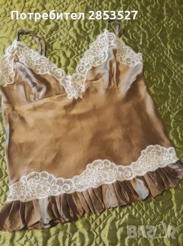 Дамски топ копринен, снимка 1