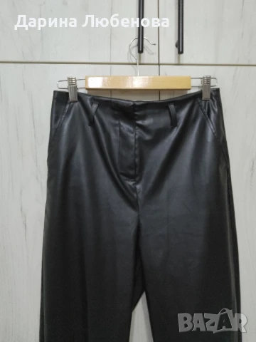 Кожен панталон 34 размер , снимка 2 - Панталони - 51231058