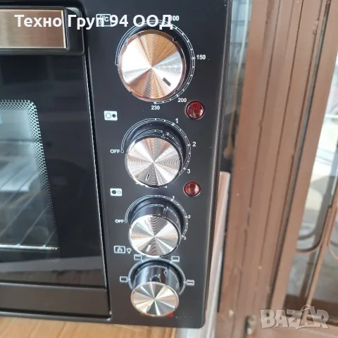 Мини фурна с керамични котлони- чисто нова с 24м гаранция , снимка 2 - Печки, фурни - 49899268