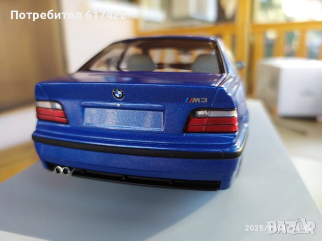 1:18 Метален модел на BMW M3 Coupé /Е36/ -  UT Мodels, снимка 8 - Колекции - 52708833