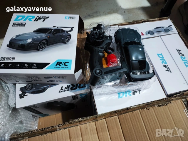 Porsche RC количка с дистанционно управление, Дрифт количка 1:24, снимка 3 - Коли, камиони, мотори, писти - 53994290
