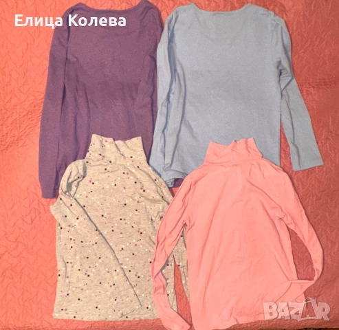 H&M и Waikiki лот памучни блузи за момиче 134-140 см/ 9-10 г, снимка 3 - Детски Блузи и туники - 52879017