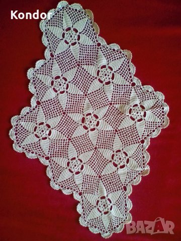 Ромбоид, плетен на една кука