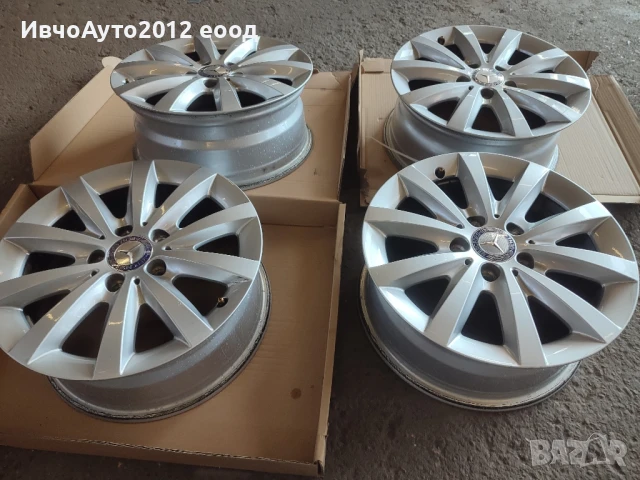 Алуминиеви джанти 16 оригинални mercedes cla a b classe, снимка 7 - Гуми и джанти - 51342509