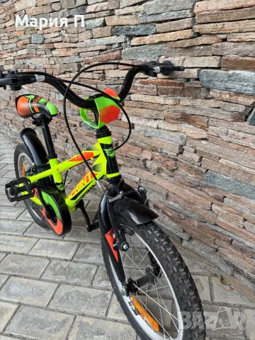 Детско колело 16 цола, снимка 3 - Детски колички - 55931366