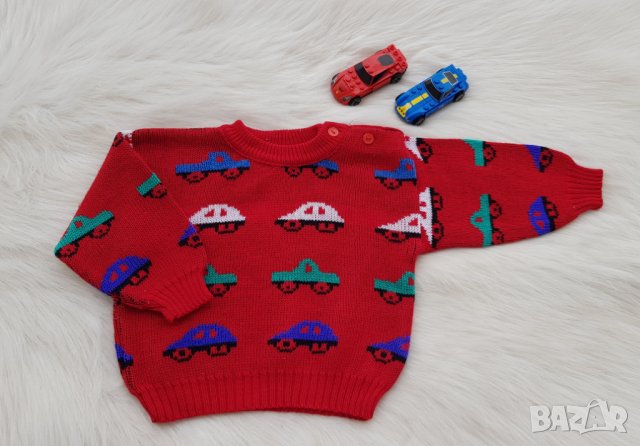 Детски пуловер 12-18 месеца, снимка 6 - Бебешки блузки - 42903241