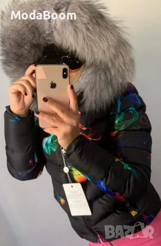 Moncler Къси Стилни Дамски Зимни Якета Различни Цветове , снимка 2 - Якета - 48075250