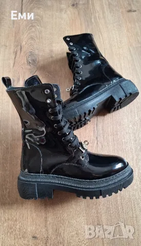 Hermes дамски боти кубинки, снимка 9 - Дамски боти - 48144534