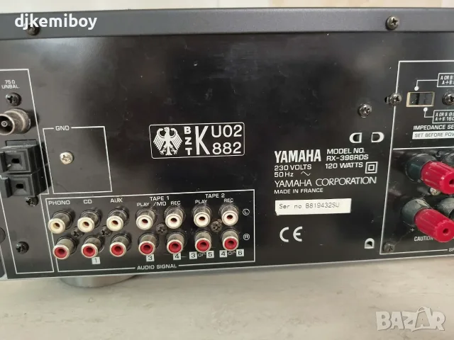 YAMAHA RX-396 RDS Ресийвър, снимка 5 - Ресийвъри, усилватели, смесителни пултове - 55978538