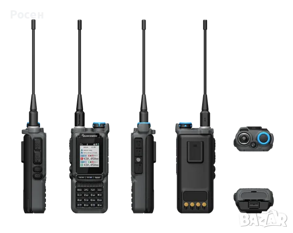 QUANSHENG IP-MX5 PoC + VHF & UHF, снимка 4 - Друга електроника - 56201460
