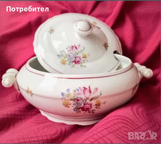 Порцеланов супник - 6 броя, снимка 2 - Прибори за хранене, готвене и сервиране - 37009585