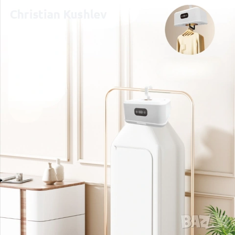 Преносима електрическа сушилня за дрехи – компактна, сгъваема, с таймер и 3D циркулация, снимка 3 - Друга електроника - 53275160