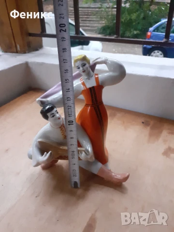 Съветски порцелан статуетка фигура надпис маркировка, снимка 6 - Антикварни и старинни предмети - 51409154