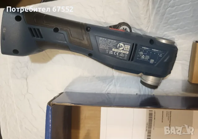 Реноватор Bosch GOP 18V-34 с едно ножче. 110€ (цената е крайна!), снимка 5 - Други инструменти - 56268226
