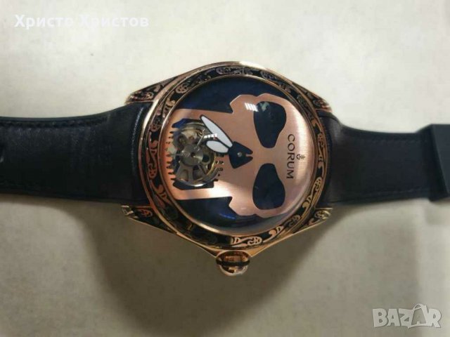 Луксозен часовник  Corum Skull , снимка 4 - Мъжки - 31508133