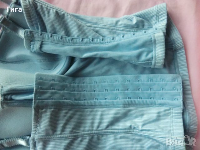 светлосин корсет 75С на Lindex рае, снимка 4 - Корсети, бюстиета, топове - 38528540