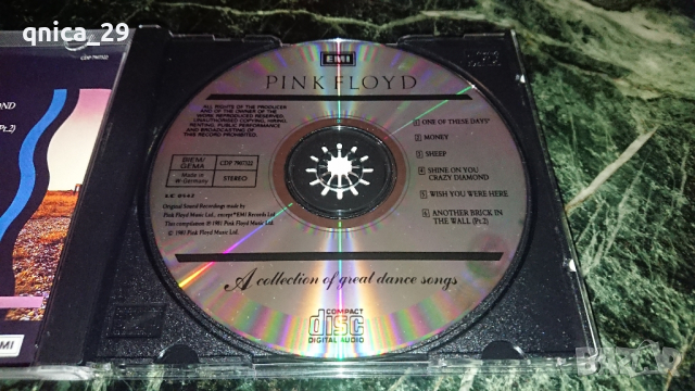 Pink Floyd - A collectionof great songs, снимка 4 - CD дискове - 44570929
