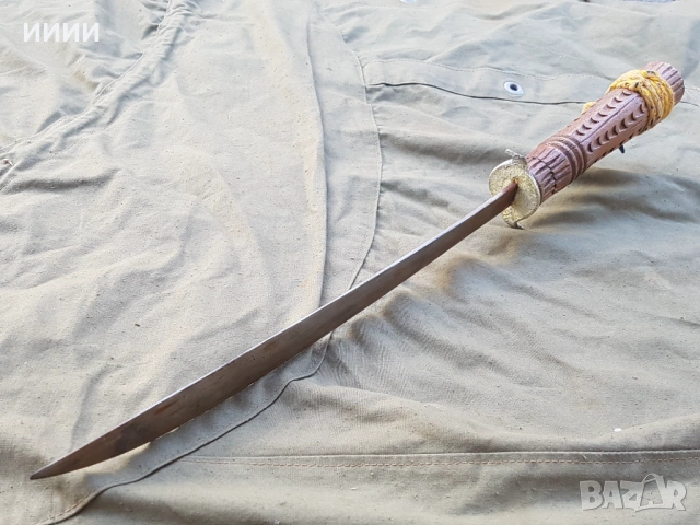Дха нож кама сабя  , снимка 3 - Антикварни и старинни предмети - 53180885