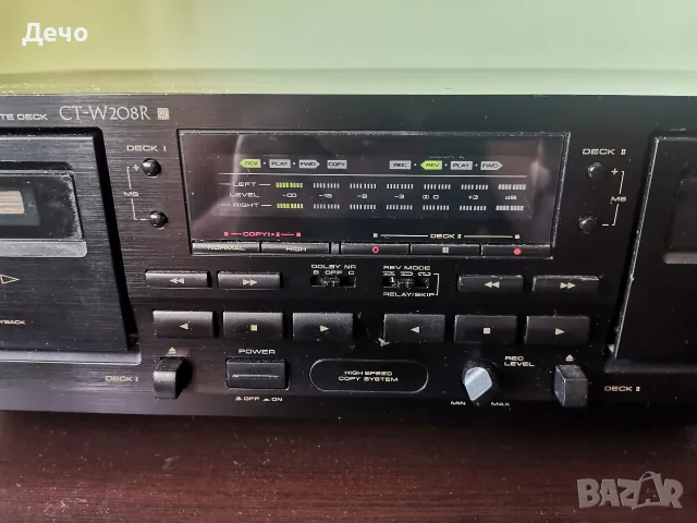 Касетен дек Pioneer ct w208r , снимка 5 - Декове - 56144591