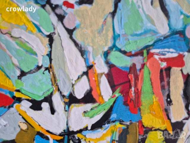 Иван Яхнаджиев Морски спомен 2025 Пейзаж с маслени бои, снимка 5 - Картини - 51721124