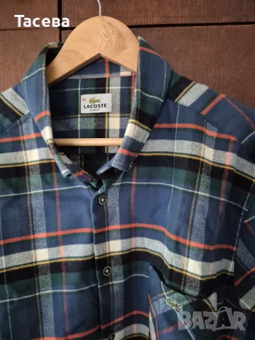 продава нова,зимна риза Lacoste, снимка 6 - Ризи - 48211475