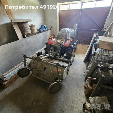 трактор Yanmar 1300D с оборудване. Много запазен. Ползван единствено за лично стопанство около 800кв, снимка 6 - Селскостопанска техника - 55753655